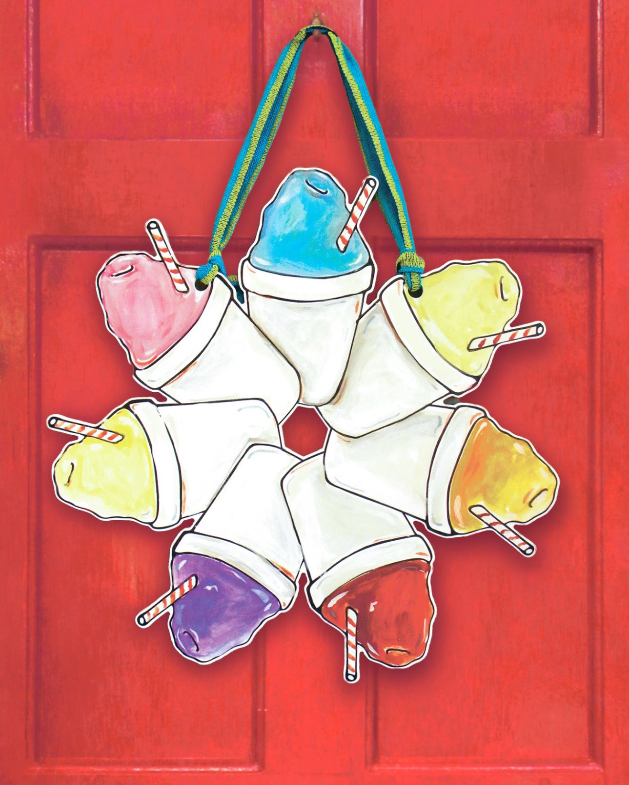 Sno-ball door hanger